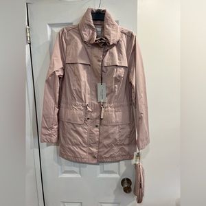 Medium Pink Cole Haan Rain Jacket